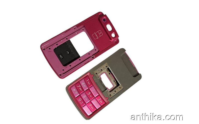 LG KG800 Kapak Kasa Tuş High Quality Housing Pink New