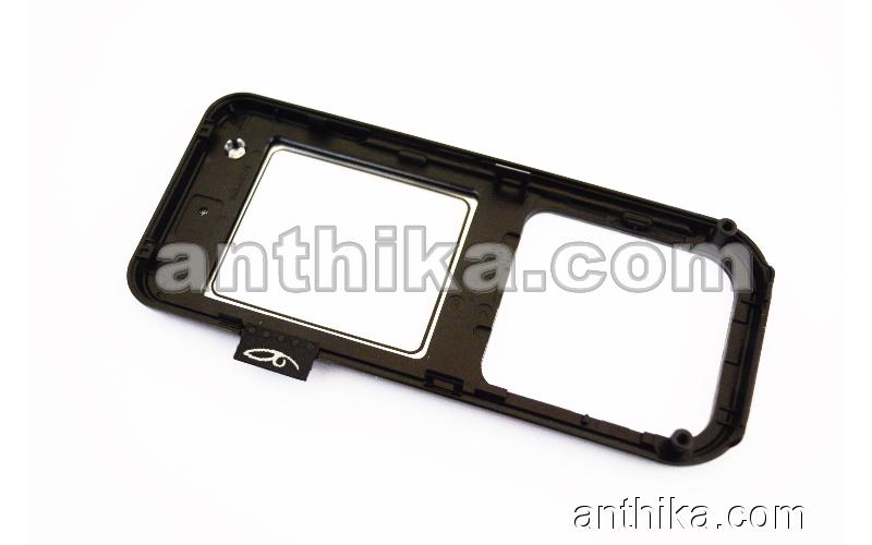 Nokia 7360 Kapak Original Front Cover Black New