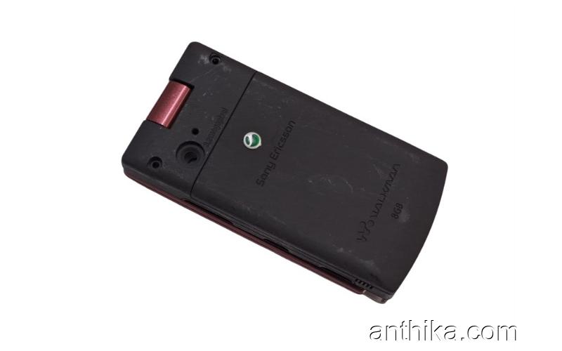 Sony Ericsson w980 w980i Kapak Kasa Tuş Full Housing Black Red New