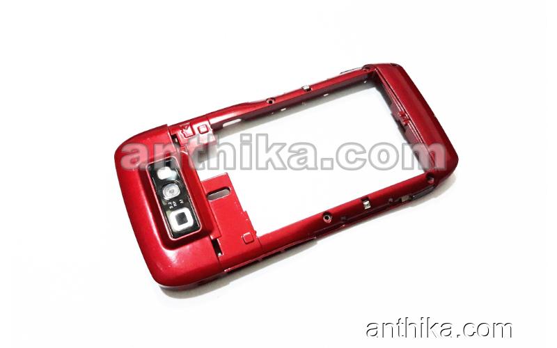 Nokia E71 Kasa Buzzer Original Middle Cover Loudspeaker Red New