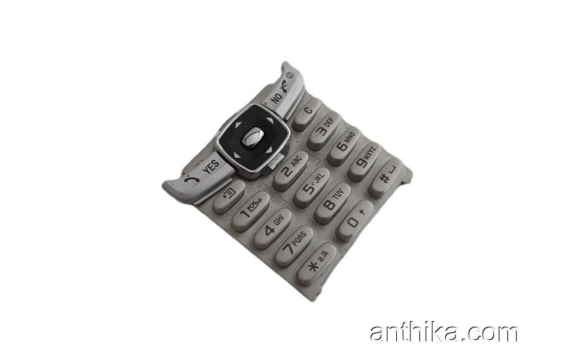 Sony Ericsson T230 T290 Tuş High Quality Keypad Silver New